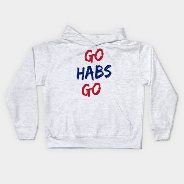 go habs go fanmade Kids Hoodie by rsclvisual